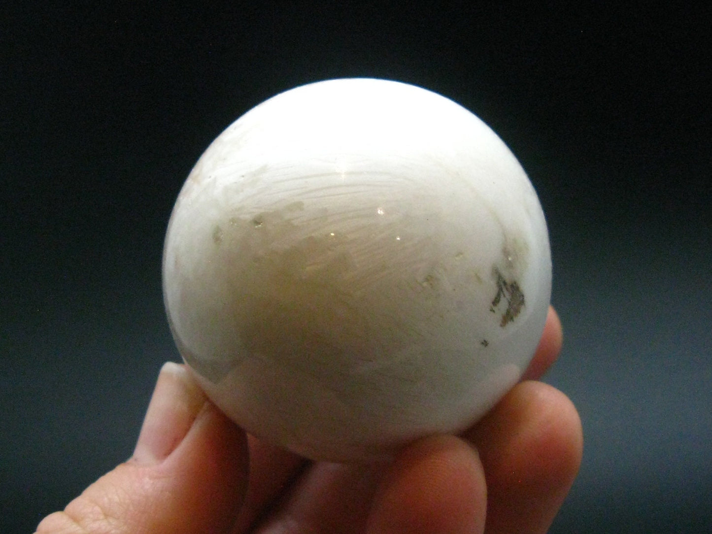 Large Scolecite Sphere From India - 1.7" - 106.57 Grams