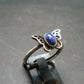 Lapis Lazuli Ring From Afghanistan - 1.71 Grams - Size adjustable