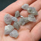 Lot of 10 Gray Herderite Crystals from Africa - 50.75 Carats