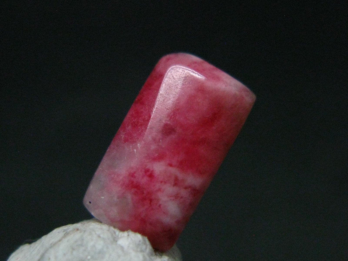 Rare Pink Tugtupite Gem Cabochon From Greenland - 2.14 Carats - 12x6mm