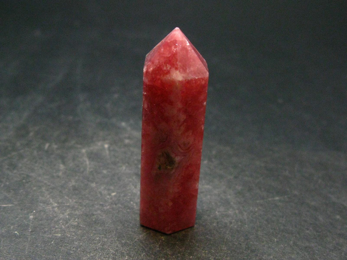 Beautiful Rhodochrosite Obelisk Pyramid from Argentina - 1.9"