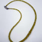 Natural Chrysoberyl, Gemstone Beaded Necklace, Faceted Crystal Strand, Minimalist Jewelry Gift for Her