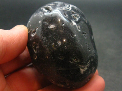 Cintamani Pearl of Fire Tumbled Stone from Indonesia - 2.0" - 92.30 Grams