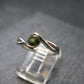 Moldavite Sterling Silver Ring From Czech Republic - Size 5 - 2.39 Grams