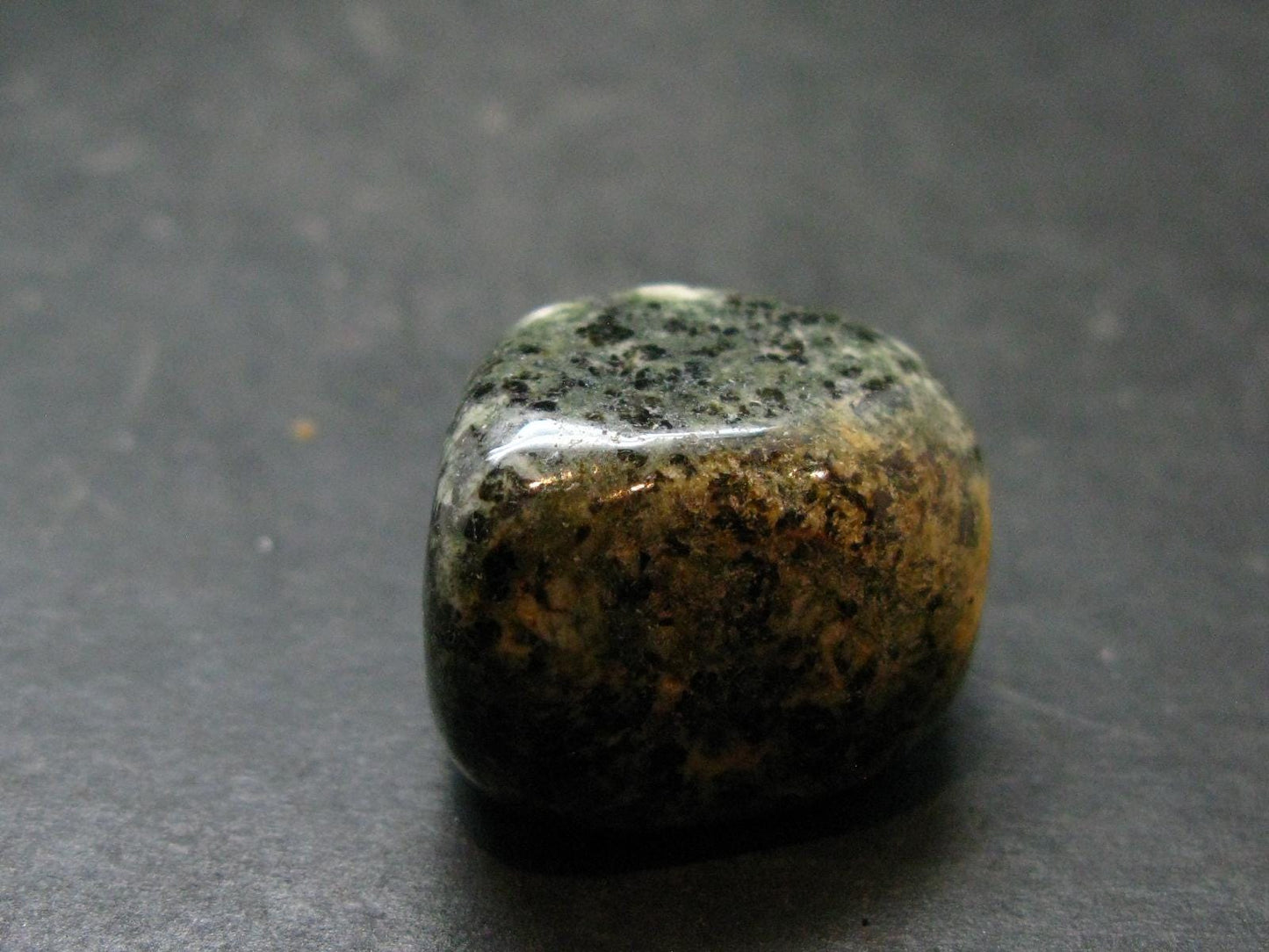 Rare Stonehenge Preseli Bluestone Tumbled Crystal From Wales UK - 0.8" - 18.76 Grams