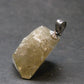 Nice Terminated Danburite Crystal Silver Pendant from Russia - 1.0" - 3.86 Grams