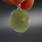 Very nice Prehnite Silver Pendant from Mali - 1.0"
