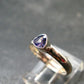 Tanzanite (Zoisite) Sterling Silver Ring - 1.70 Grams - Size 7