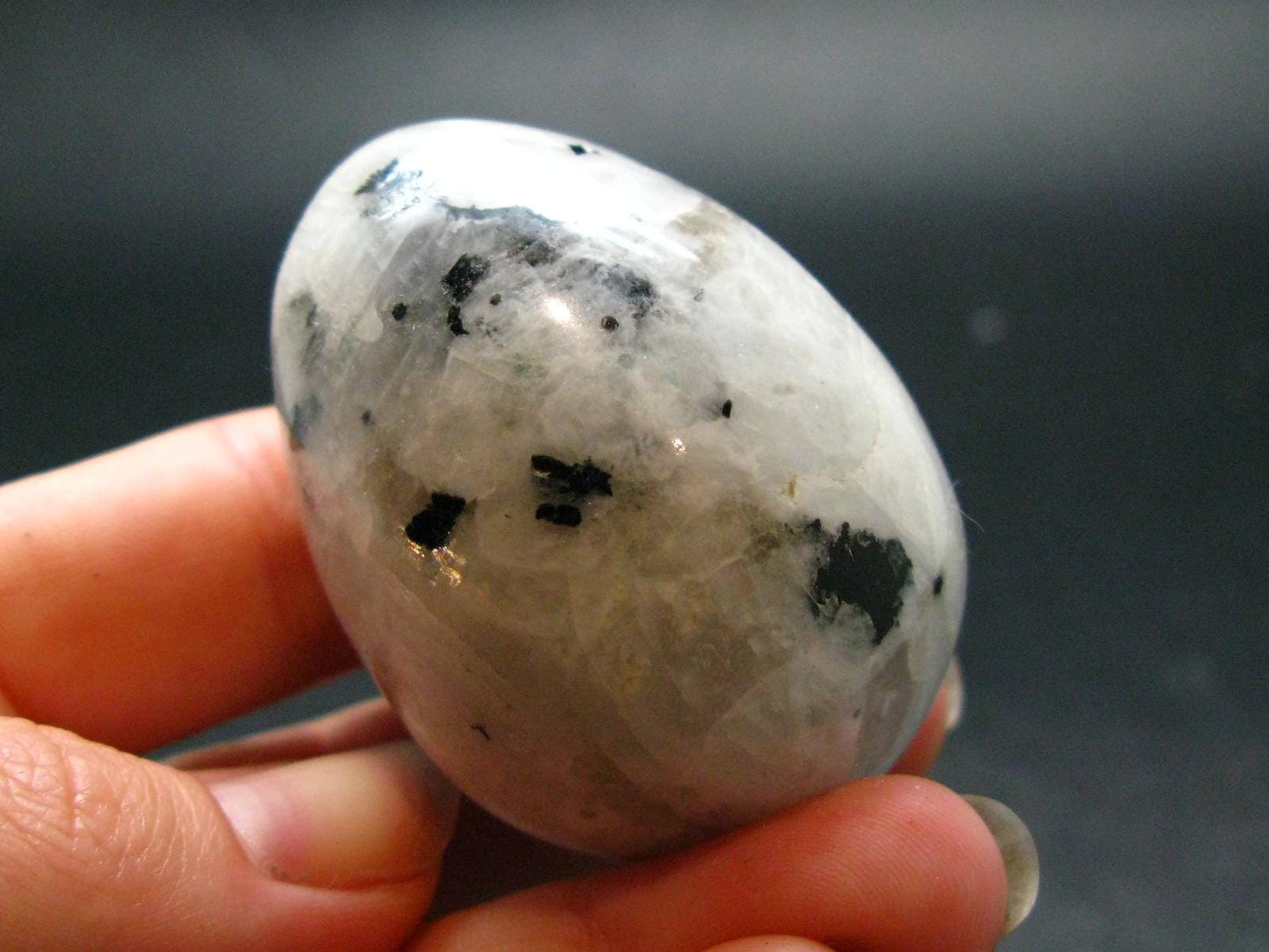Moonstone Egg from India - 2.0"