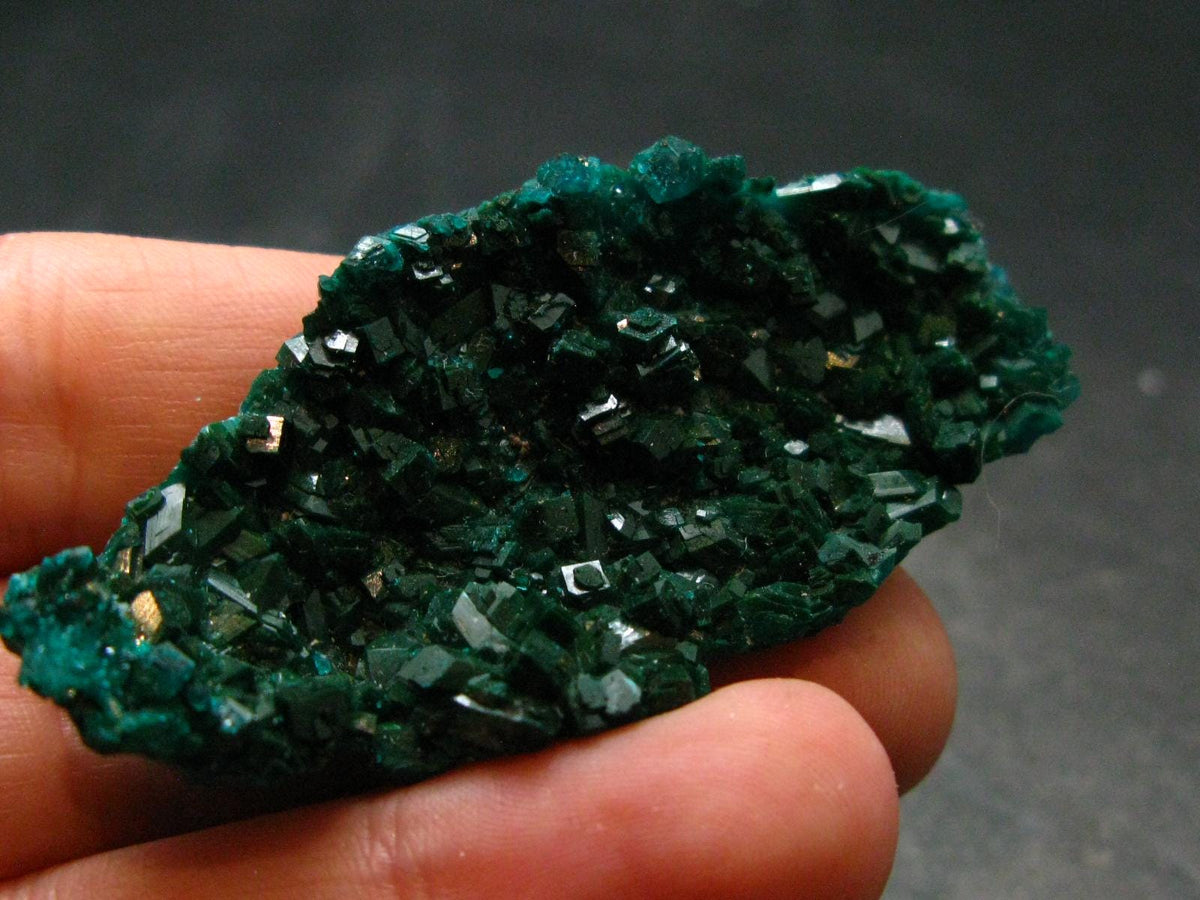 Very Nice Dioptase Cluster from Congo - 2.2" - 11.44 Grams