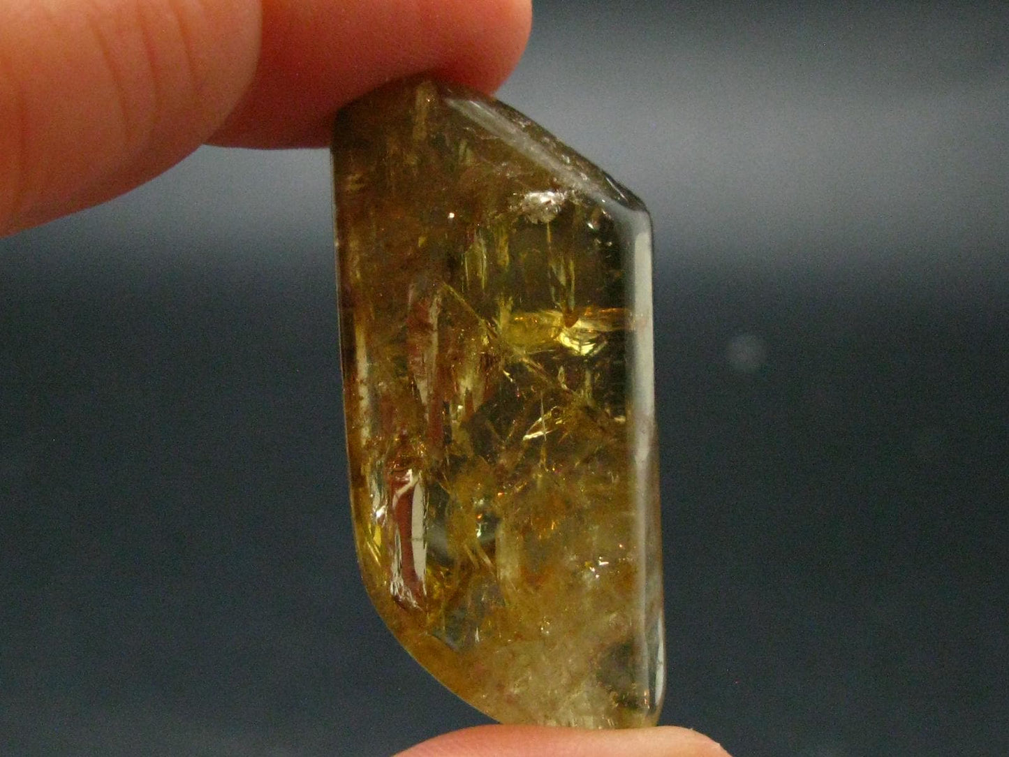 Stunning Natural Unheated Citrine Crystal from Zambia - 11.65 Grams - 1.5"