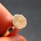 Phenakite Phenacite Crystal Silver Ring From Nigeria - Size 6 - 1.78 Grams