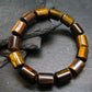 Tiger Eye Genuine Bracelet ~ 7 Inches ~ 13mm Oval Beads