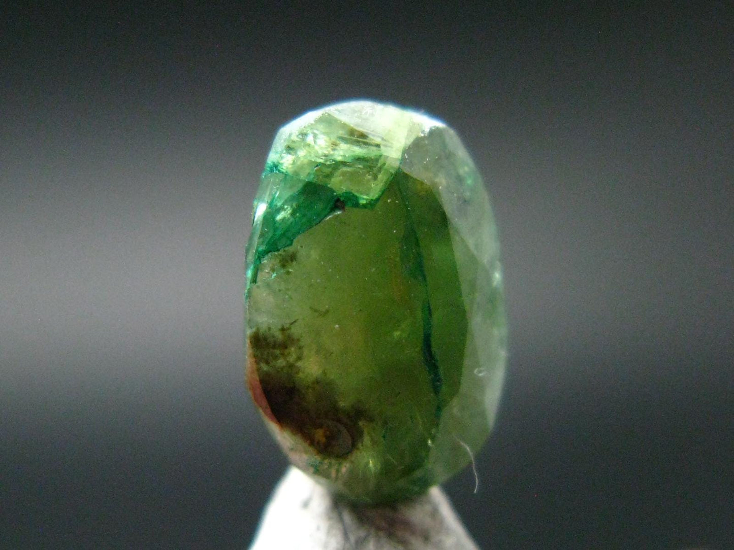 Rare Gem Ludlamite Cut Stone from Bolivia - 1.95 Carats