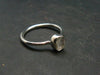 Natrolite Silver Ring From Tanzania - 1.75 Grams - Size 7