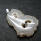 Anandalite Quartz Crystal Silver Pendant From India - 1.6" - 8.11 Grams