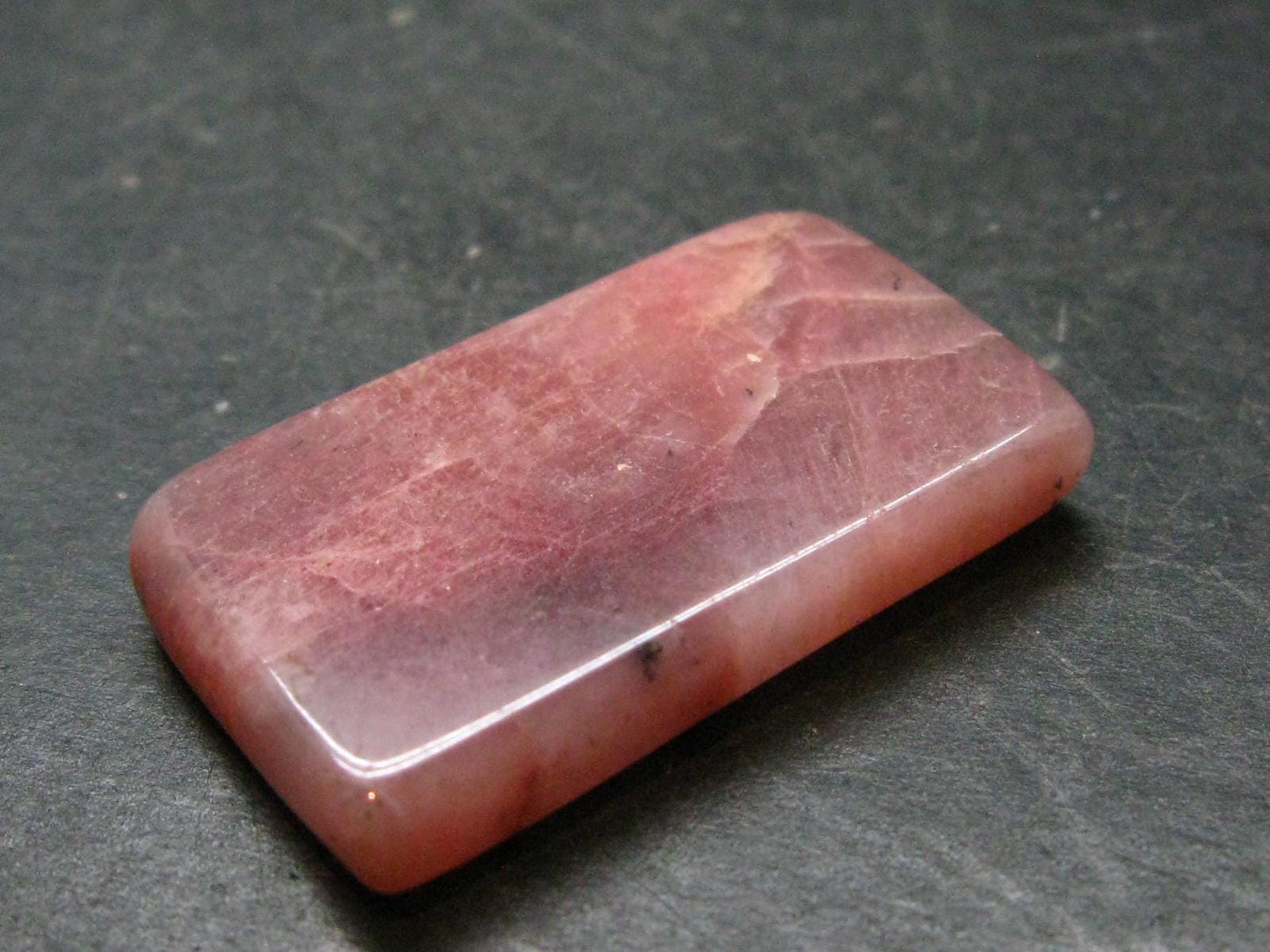 Rare Pink Petalite Tumbled Stone From Canada - 1.4" - 11.05 Grams