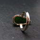 Nephrite Jade Ring From Canada - Size 8 - 6.13 Grams
