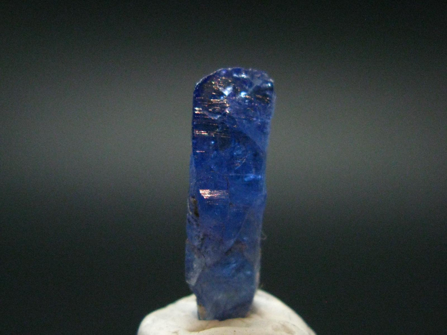 Fine Gem Tanzanite Zoisite Crystal From Tanzania - 5.55 Carats - 0.7"