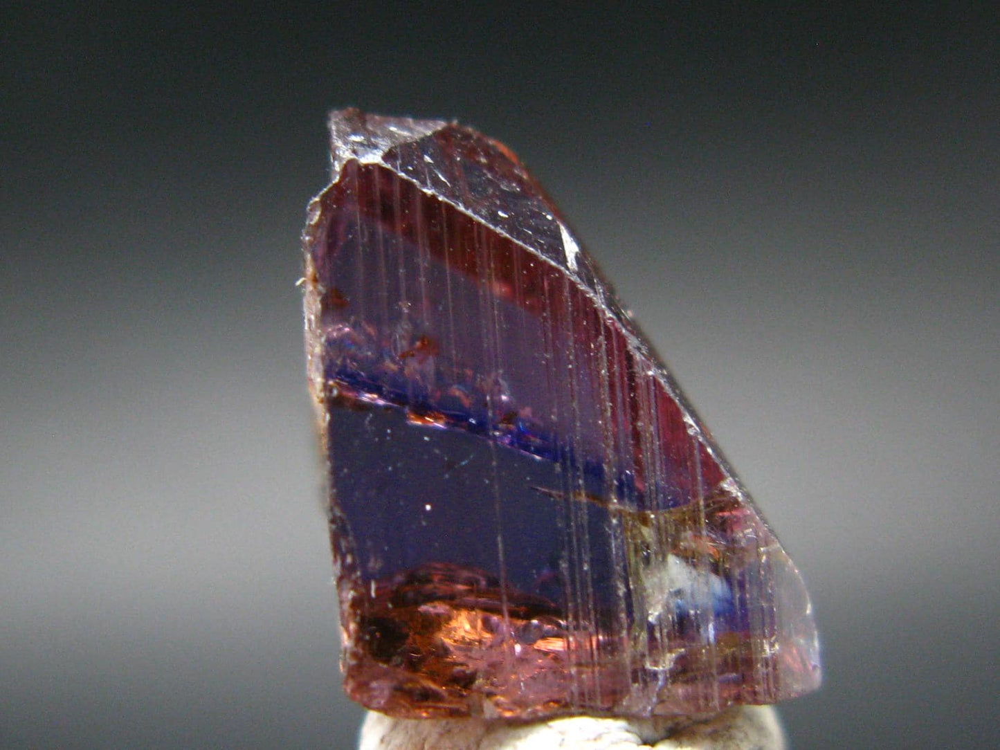 Tanzanite Gem Untreated Pink Crystal From Tanzania - 10.41 Carats - 0.6"