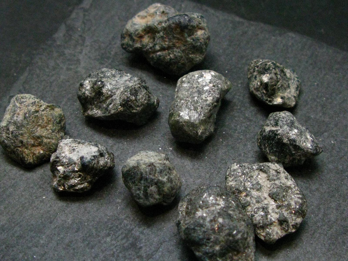 Lot of 10 Alexandrite Chrysoberyl Crystals From Zimbabwe - 34.16 Grams