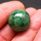 Gem Tsavorite Garnet Sphere Ball From Tanzania - 13.29 Grams - 0.8"