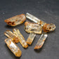 Lot of 10 Imperial Topaz Crystals From Zambia - 57.5 Carats