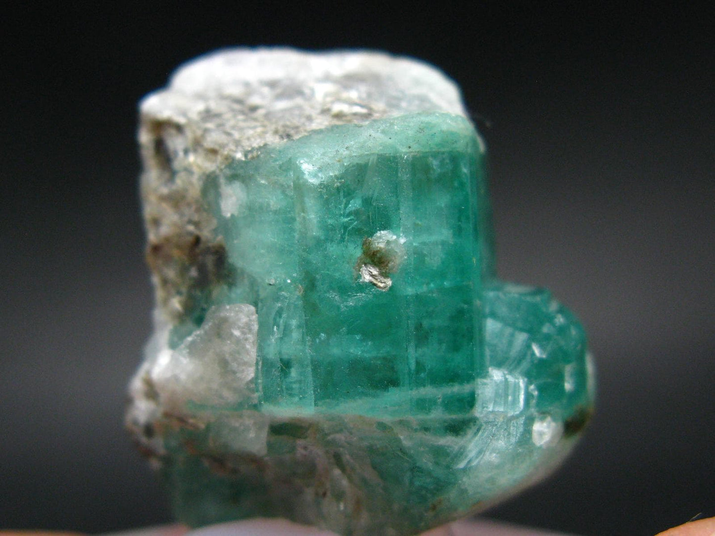 Fantastic Emerald Beryl Cluster From Russia - 1.3" - 29 Grams