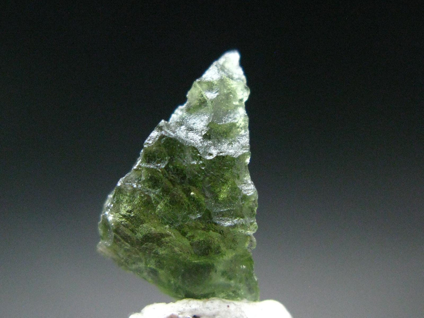 Moldavite Tektite Raw Piece from Czech Republic - 0.6" - 4.3 Carats - 0.86 Grams