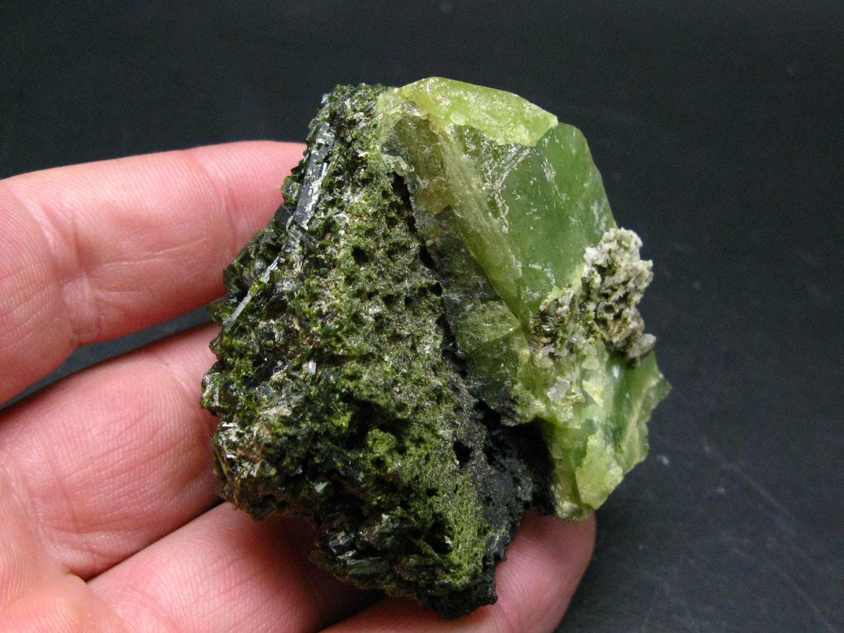 Rare Titanite Sphene Crystal Cluster From Madagascar - 2.4"