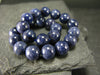 Blue Sapphire Genuine Bracelet ~ 7 Inches ~ 8mm Round Beads