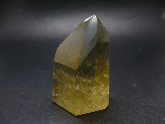 Citrine Unheated Polished Crystal From Brazil - 3.6" - 370.48 Grams