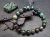 Emerald Genuine Bracelet ~ 7 Inches ~ 10mm Round Beads