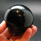 Black Tourmaline Schorl Sphere From Brazil - 324.0 Grams