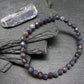 Blue Sapphire Genuine Bracelet ~ 7 Inches ~ 5mm Round Facetted Beads