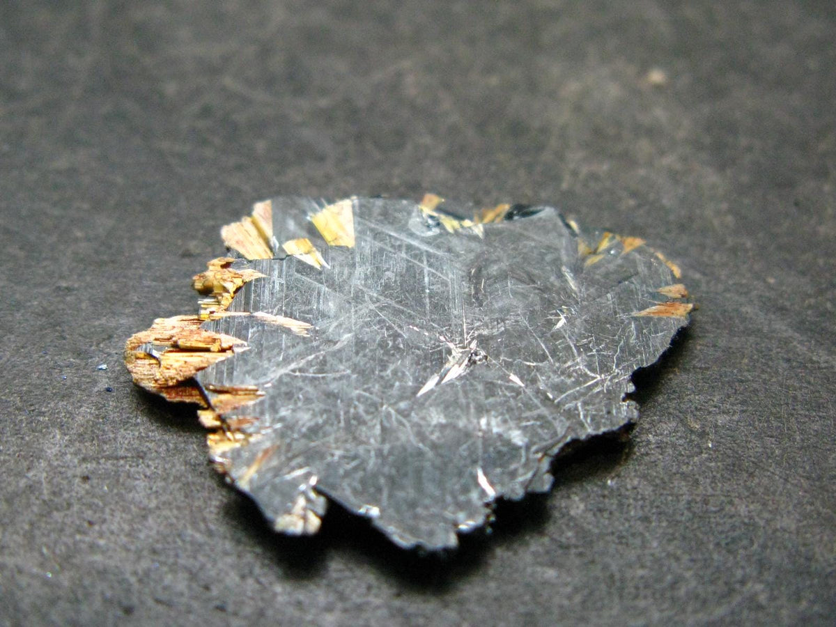 Large Hematite and Rutile Cluster from Brazil - 0.9" - 2.86 Grams