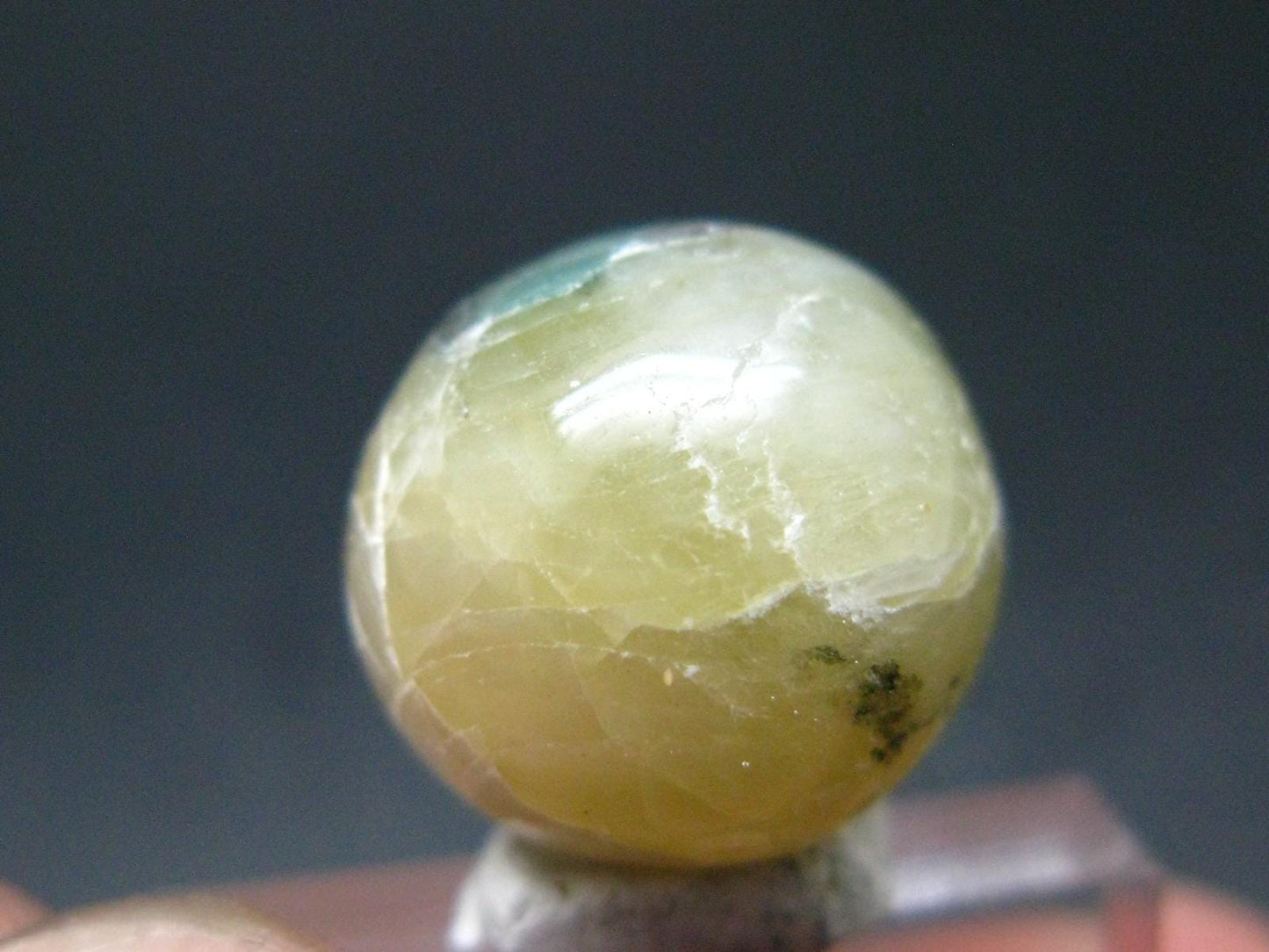 Extremely Rare Grandidierite Ball Sphere From Madagascar - 25.45 Carats - 1.6cm