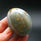 Lemurian Aquatine Blue Calcite Egg From Argentina - 2.1"