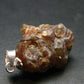 Fire Agate Silver Pendant From Mexico - 1.0" - 3.06 Grams