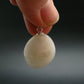 Very Rare White Cryolite 925 Silver Pendant from Greenland - 1.0" - 4.51 Grams