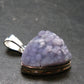 Purple Grape Agate Cluster Silver Pendant From Indonesia - 1.2" - 6.92 Grams