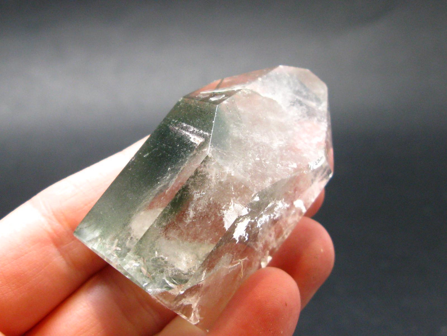 Phantom Quartz Crystal From Brazil - 1.9" - 54.58 Grams