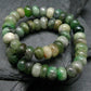 Green Garnet Tsavorite Genuine Bracelet ~ 7 Inches ~ 7mm Rondelle Beads