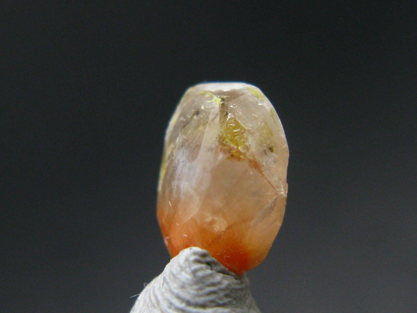 Rare Gem Heulandite Cut Stone from India - 0.82 Carats