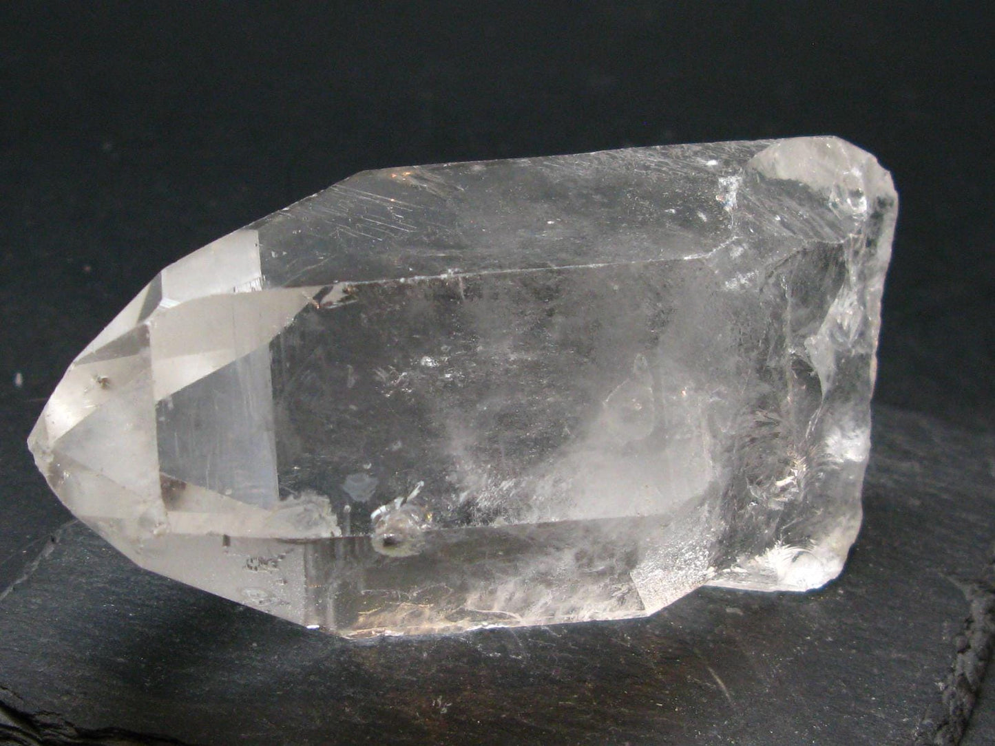 Record Keeper Lemurian Seed Quartz Crystal From Brazil - 3.6"