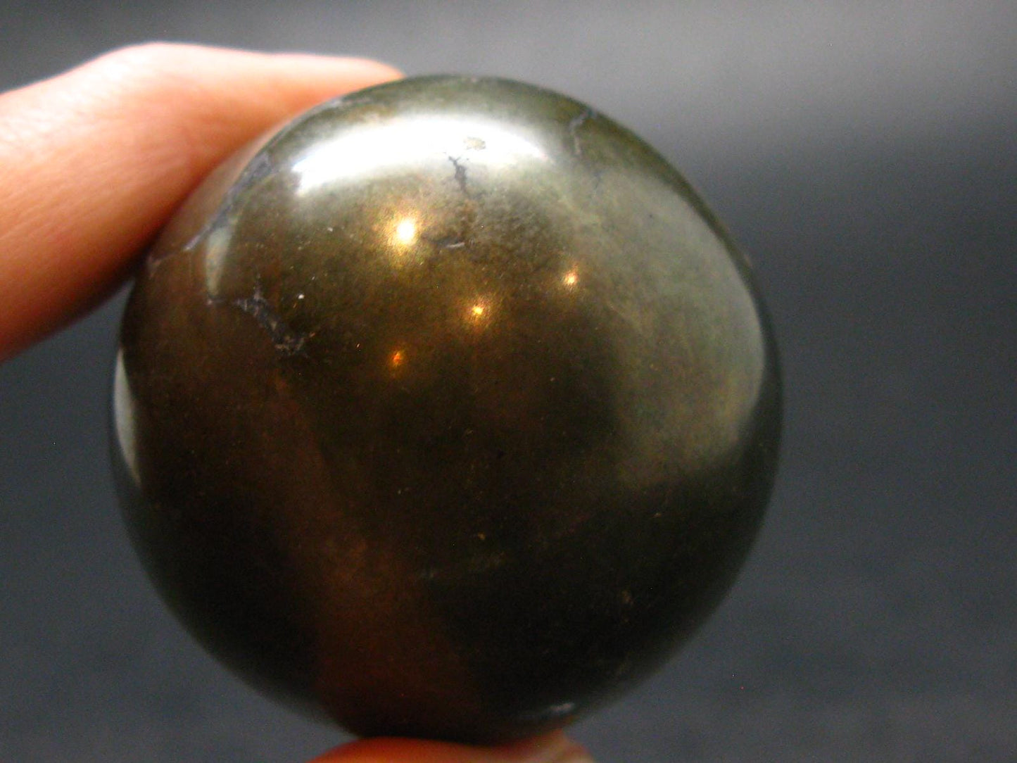 Healers Gold Sphere from USA - 1.6" - 182.70 Grams
