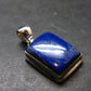 Lapis Lazuli Silver Pendant From Afghanistan - 1.2" - 8.03 Grams