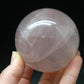 Star Rose Quartz Sphere Ball From Brazil - 2.0"
