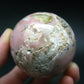 Rare Pink Opal Ball Sphere from Peru - 137.1 Grams - 1.9"