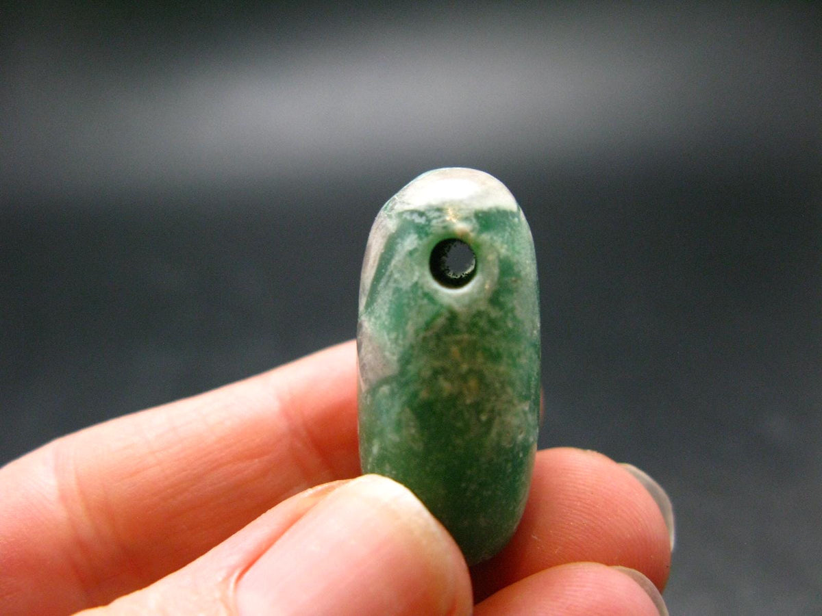 Rare Variscite Metal Free Pendant From Utah - 1.2"